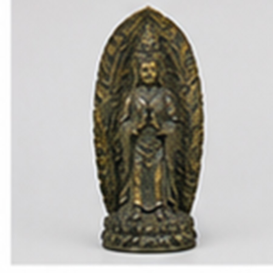 旧藏铜释迦牟尼佛 · 包浆自然